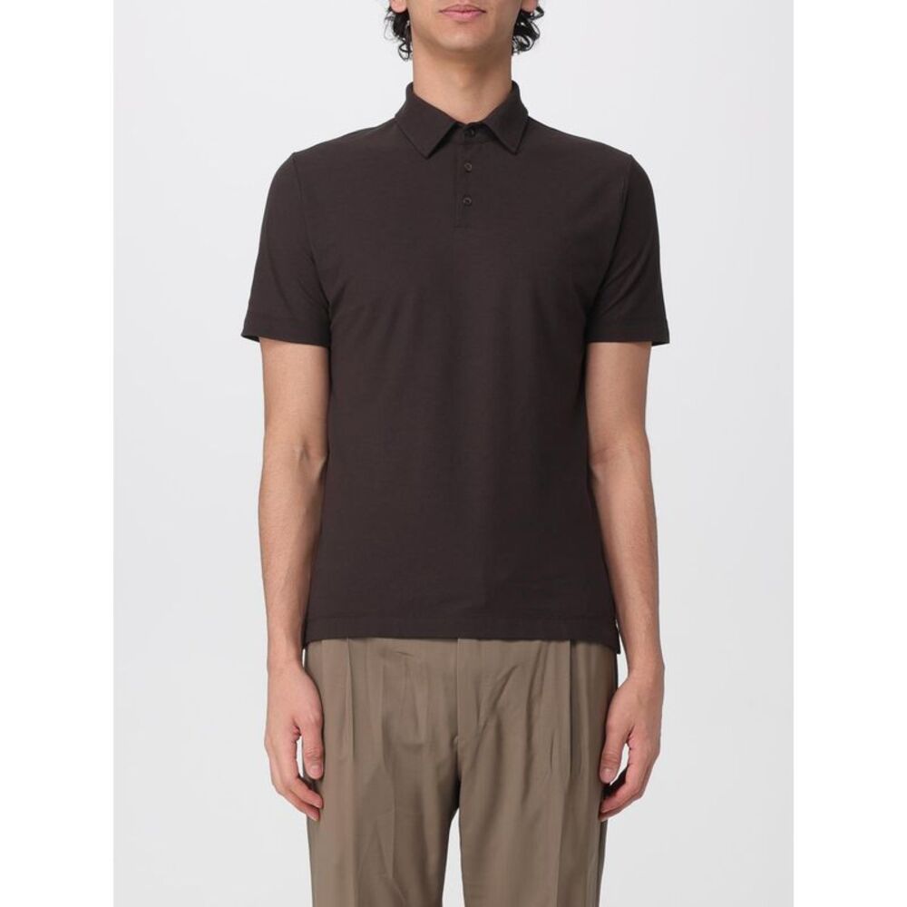 Zanone Men Zanone Basic Cotton Polo Shirt